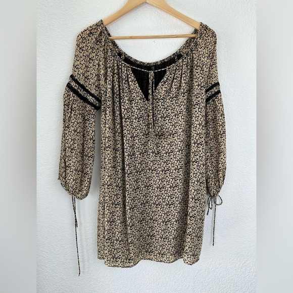 Zara Trafaluc Size Small Floral Tunic Dress - Picture 7 of 7